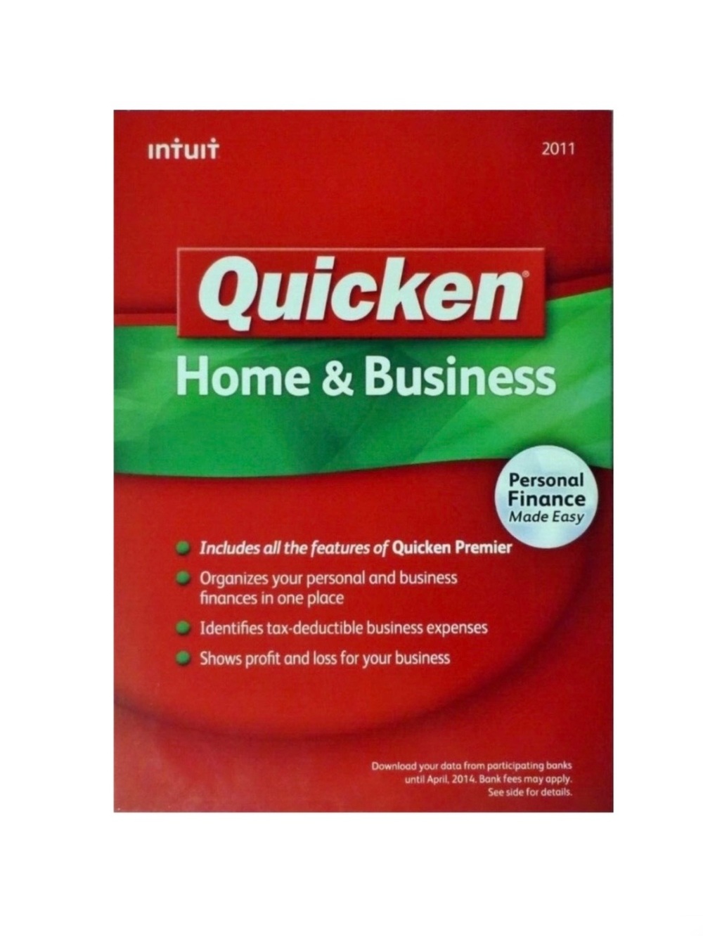 Quicken Home & Business 2011 - Lifetime for Windows